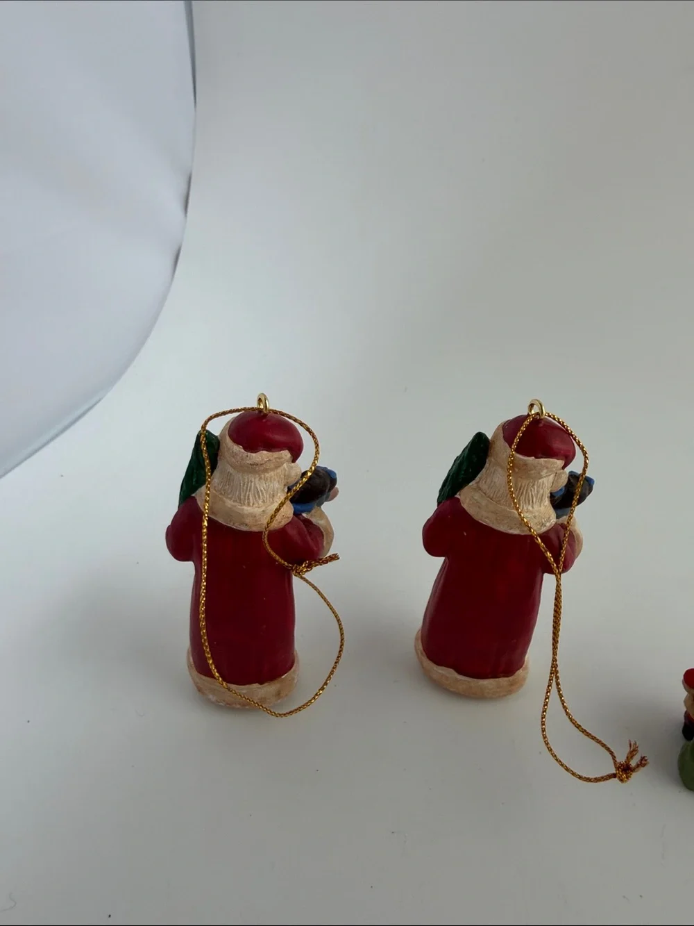 Vintage Hallmark Miniature Ornaments Set of 5